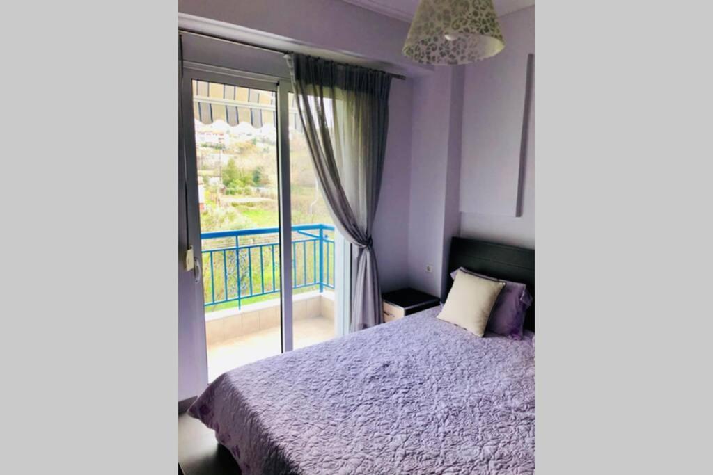 Family Apartment In Greece Каландра Экстерьер фото